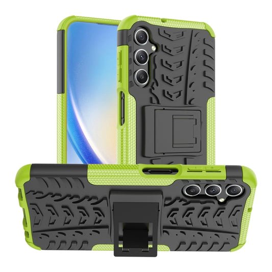 Tire Texture TPU + PC Phone Case with Holder