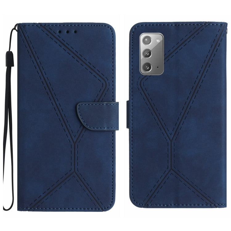 Stitching Embossed Leather Phone Case