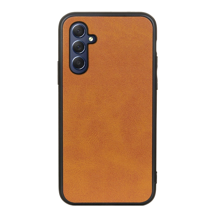 Two-color Calf Texture Shockproof Phone Case, For Samsung Galaxy M54 5G