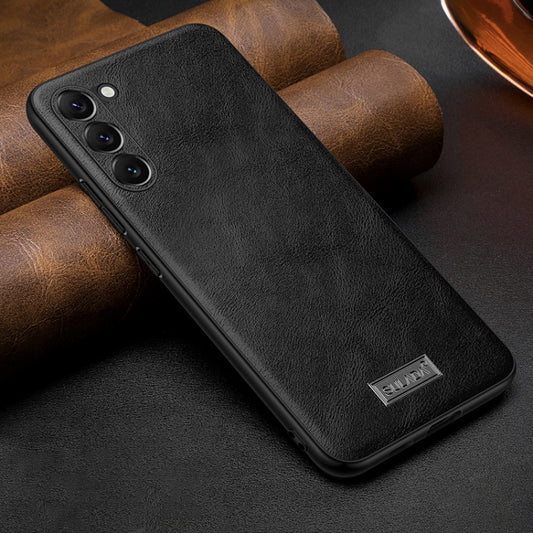 SULADA Shockproof TPU Hybrid Handmade Leather Phone Case