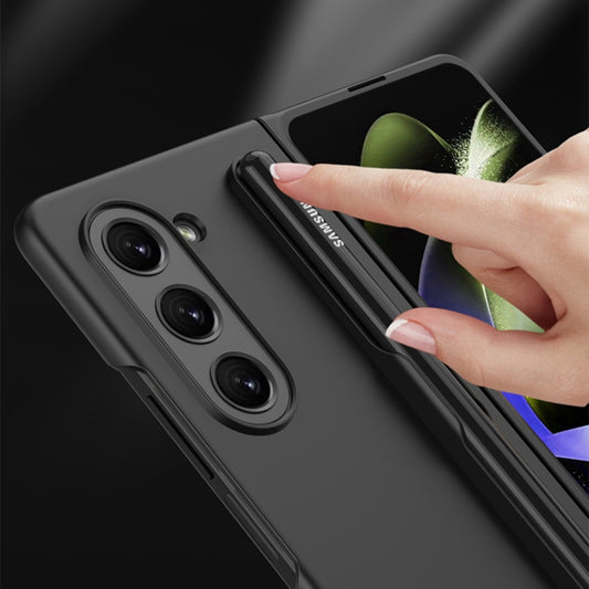 GKK Ultra-thin Full Coverage Phone Flip Case with Pen Slot