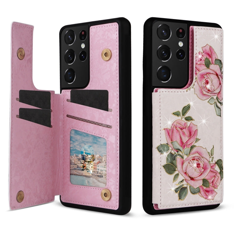 Printed Double Buckle RFID Anti-theft Phone Case
