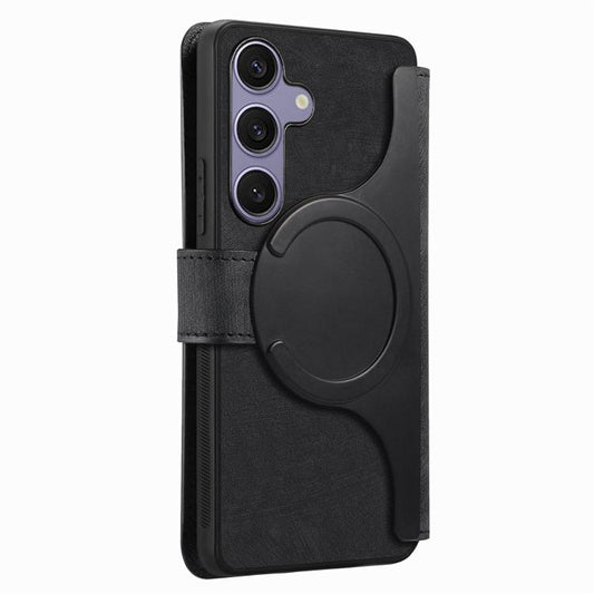 CaseNeo MagSafe RFID Anti-theft Retro Leather Phone Case