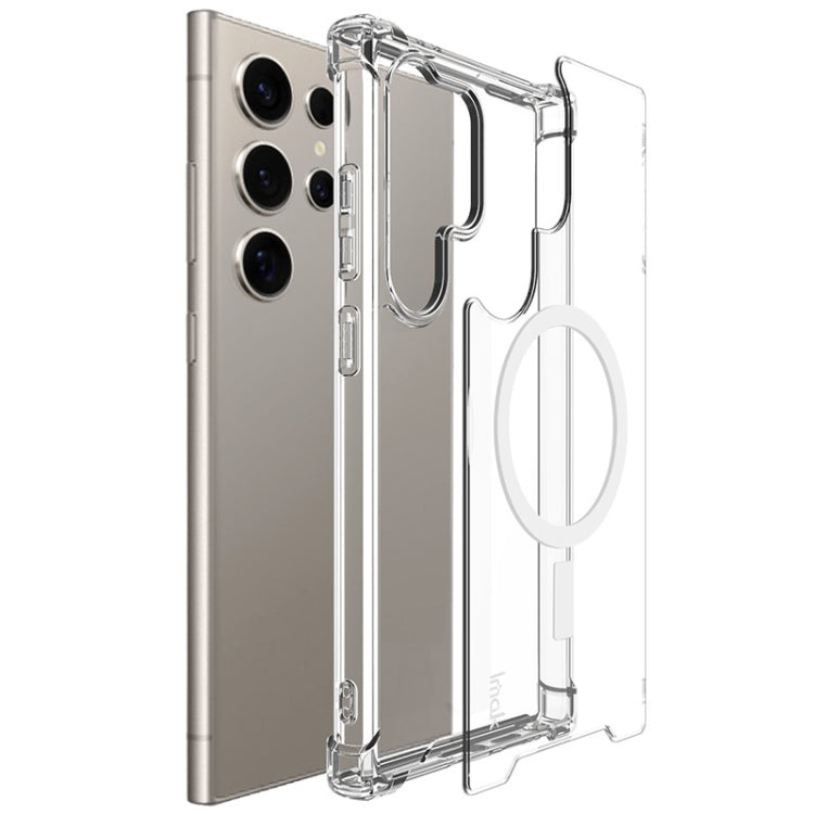 IMAK Space Shield PC + TPU Airbag Shockproof MagSafe Phone Case, For Samsung Galaxy S25 Edge 5G, For Samsung Galaxy S25 5G, For Samsung Galaxy S25+ 5G, For Samsung Galaxy S25 Ultra 5G, For Samsung Galaxy S24 Ultra 5G