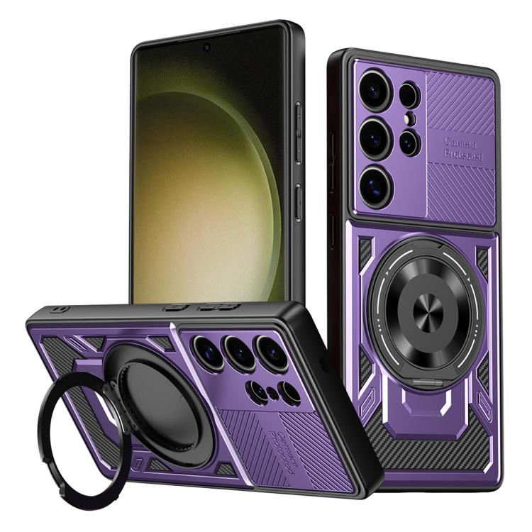 Armor Rotating Holder MagSafe Phone Case