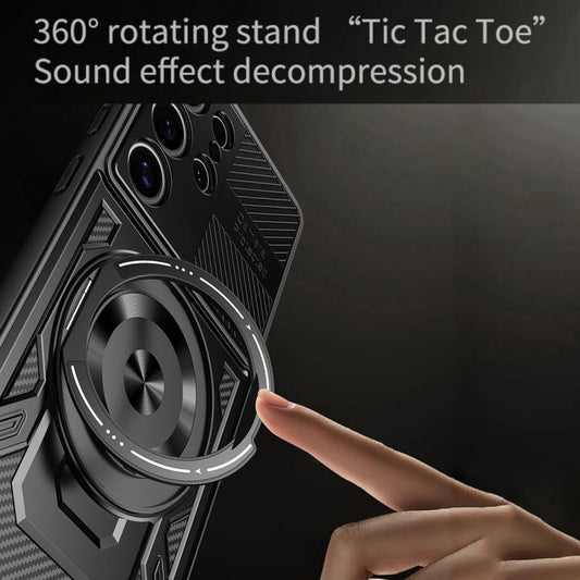 Armor Rotating Holder MagSafe Phone Case