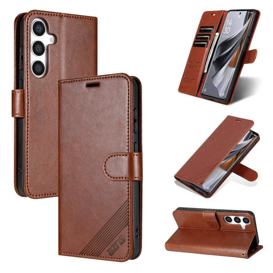 AZNS Sheepskin Texture Flip Leather Phone Case