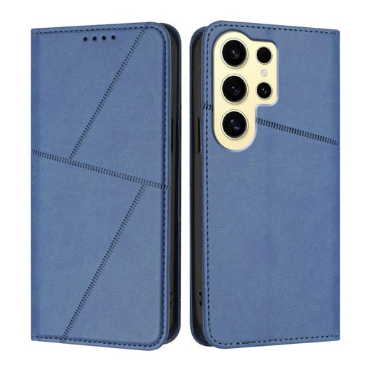 Strong Magnetic Frosted Flip Leather Phone Case