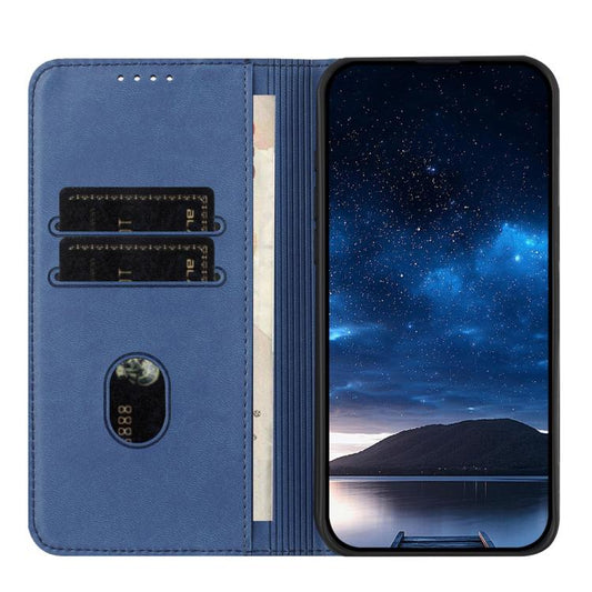 Strong Magnetic Frosted Flip Leather Phone Case