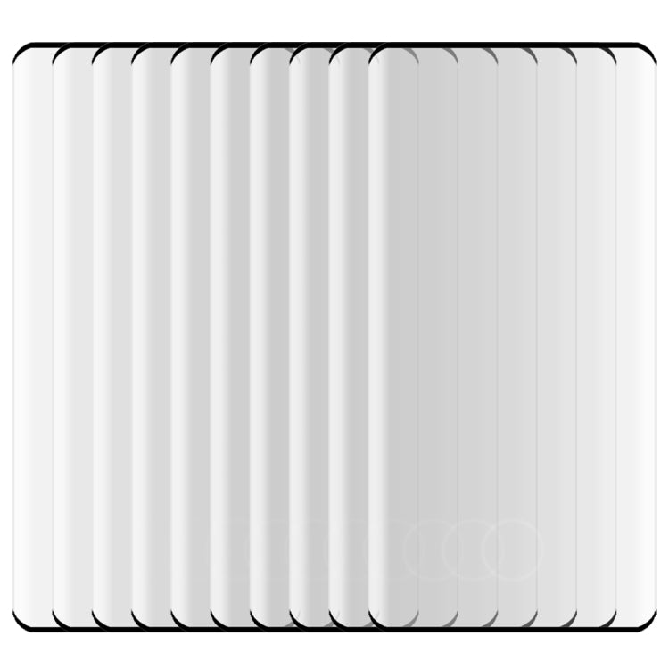 25 PCS For Galaxy S10 Plus 0.3mm 9H 3D Full Screen Tempered Glass Film, Screen Fingerprint Unlocking is Supported