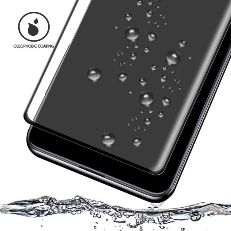 For Galaxy Note 10 Full Glue 3D Curved Edge Tempered Glass Film, Fingerprint Unlock Is Supported