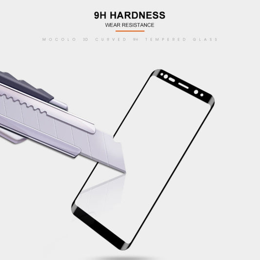 mocolo 0.33mm 9H 3D Curved Full Screen Tempered Glass Film for Galaxy S9+