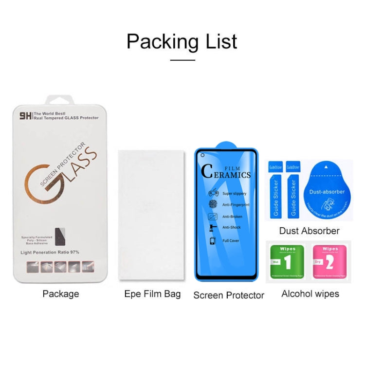 For Samsung Galaxy A21s 2.5D Full Glue Full Cover Ceramics Film, For Samsung Galaxy A21s (1 PC)