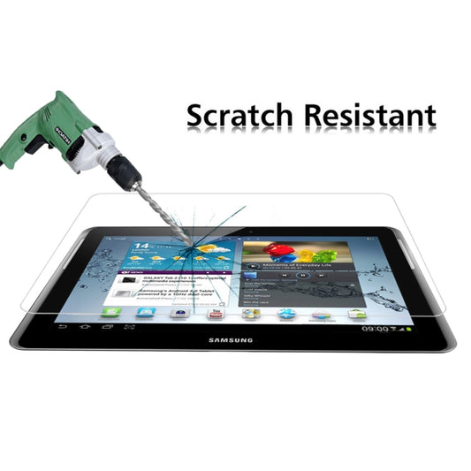 0.4mm 9H+ Surface Hardness 2.5D Tempered Glass Film for Galaxy Tab 2 / P5100, For P5100