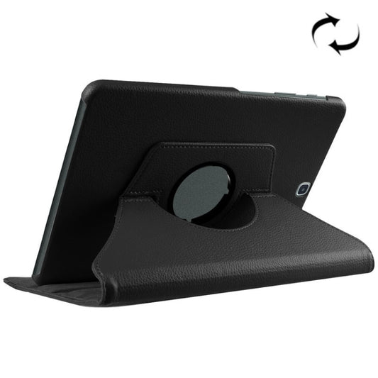 Litchi Texture Horizontal Flip Solid Color Leather Case with 360 Degrees Rotation Holder for Galaxy Tab S2 9.7 / T815