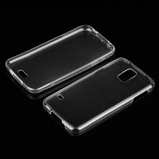 For Galaxy S5 / G900 0.75mm Double-sided Ultra-thin Transparent TPU Protective Case, Galaxy S5 / G900