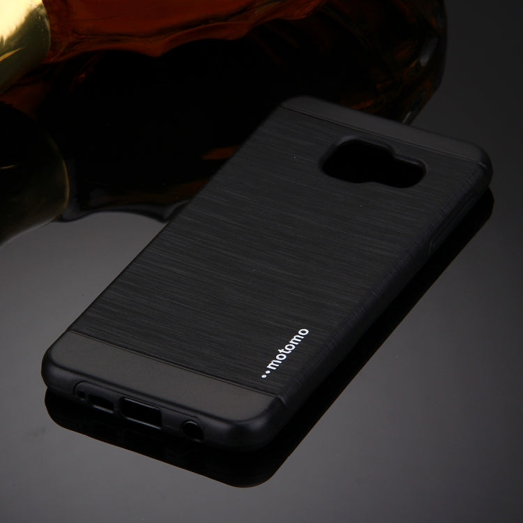 MOTOMO for Galaxy A7 (2016) / A710 Brushed Texture Metal + TPU Protective Case, For Galaxy A7 (2016) / A710