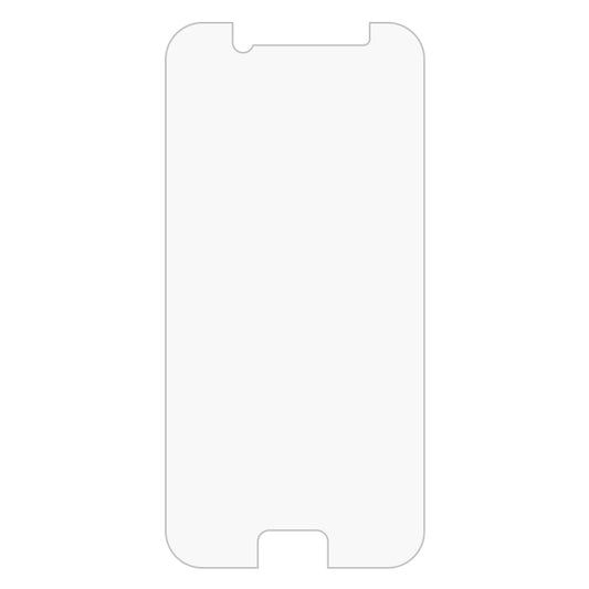 For Galaxy A7 (2017) / A720 0.26mm 9H Surface Hardness 2.5D Explosion-proof Tempered Glass Non-full Screen Film, For Galaxy A7 (2017) / A720