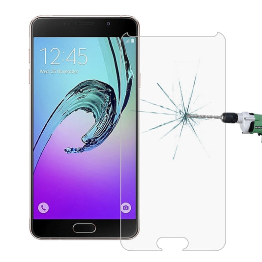 For Galaxy A7 (2017) / A720 0.26mm 9H Surface Hardness 2.5D Explosion-proof Tempered Glass Screen Film, 1pcs