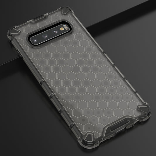 Honeycomb Shockproof PC + TPU Case for Galaxy S10+, For Galaxy S10+