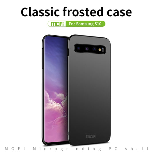 MOFI Frosted PC Ultra-thin Full Coverage Case for Galaxy S10, For Galaxy S10