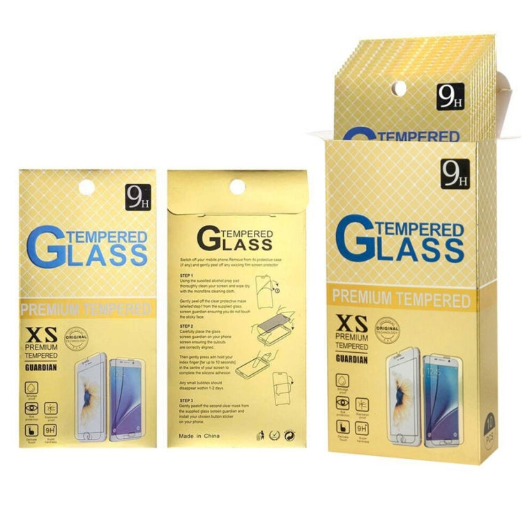 10 PCS 9H 2.5D Tempered Glass Film for Galaxy C7 (2017), Galaxy C7 (2017) (10pcs)