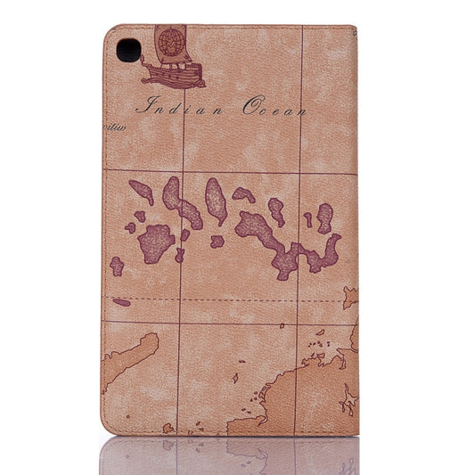 Map Texture Horizontal Flip Leather Case for Galaxy Tab A 8 (2019) P200 / P205, with Holder & Card Slots & Wallet, Random Texture Delivery, For Galaxy Tab A 8 (2019)