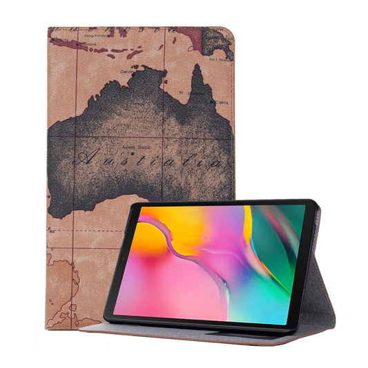 Map Texture Horizontal Flip Leather Case for Galaxy Tab A 8 (2019) P200 / P205, with Holder & Card Slots & Wallet, Random Texture Delivery, For Galaxy Tab A 8 (2019)