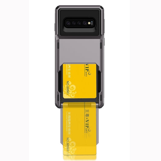 Shockproof TPU + PC Protective Case for Galaxy S10, with Card Slot