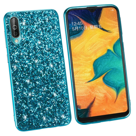 Glittery Powder Shockproof TPU Case for Galaxy A70, For Galaxy A70
