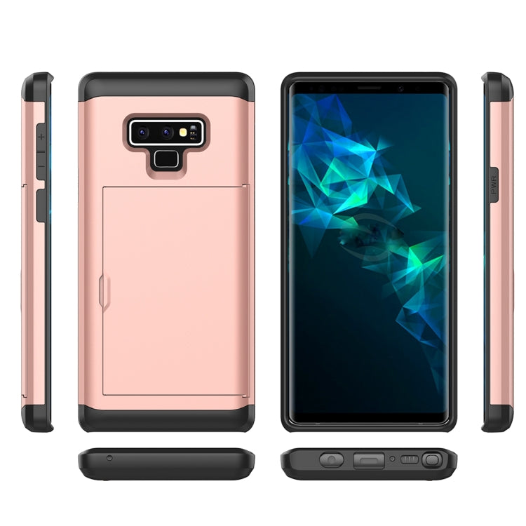 Shockproof Rugged Armor Protective Case for Galaxy Note 9, with Card Slot, For Galaxy Note 9 (with Card Slot), For Galaxy Note 9, Galaxy Note 9