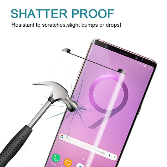 Case Friendly Edge Glue Tempered Glass Film for Galaxy Note 9, For Galaxy Note 9(1 PC)