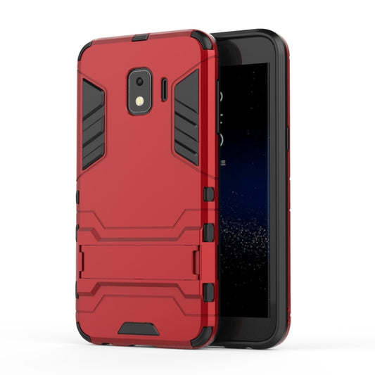 Shockproof PC + TPU Case for Galaxy J2 Core, with Holder, For Samsung Galaxy J2 Core, Galaxy J2 Core