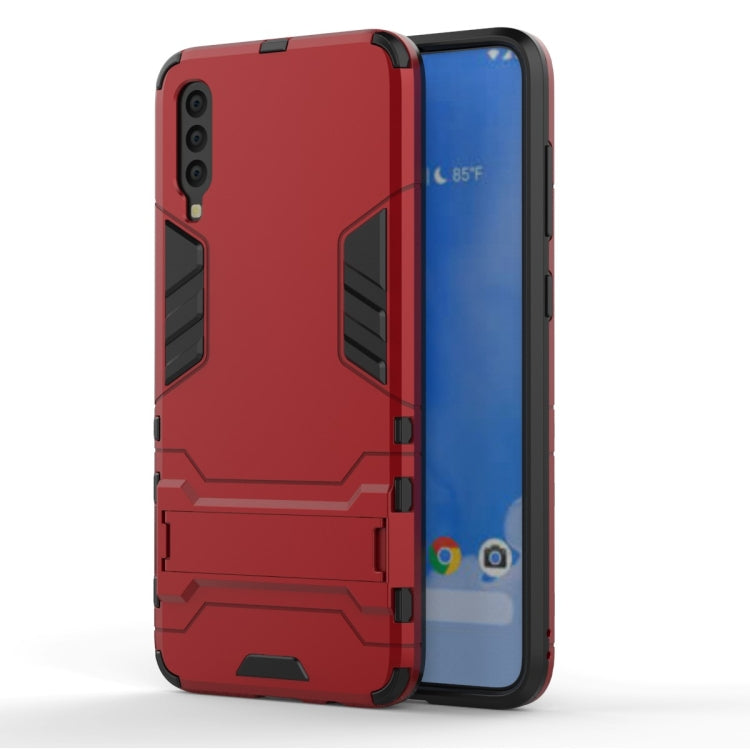 Shockproof PC + TPU Case for Samsung Galaxy A70, with Holder