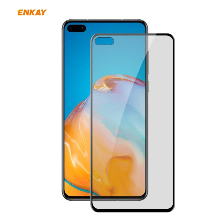 ENKAY Hat-Prince 0.26mm 9H 6D Privacy Anti-spy Full Screen Tempered Glass Film