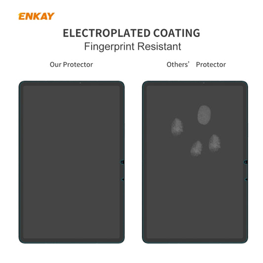 For Samsung Galaxy Tab S7 ENKAY Hat-Prince 0.33mm 9H Surface Hardness 2.5D Explosion-proof Tempered Glass Protector