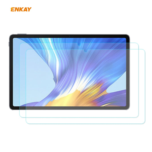 2 PCS ENKAY Hat-Prince 0.33mm 9H Surface Hardness 2.5D Explosion-proof Tempered Glass Screen Protector