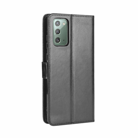 For Samsung Galaxy S20 FE 4G / 5G Retro Crazy Horse Texture Horizontal Flip Leather Case , with Holder & Card Slots & Photo Frame