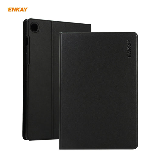 For Samsung Galaxy Tab A7 10.4 2020 T500 / T505 ENKAY Horizontal Flip PU Leather + TPU Smart Case with Holder & Sleep / Wake-up Function