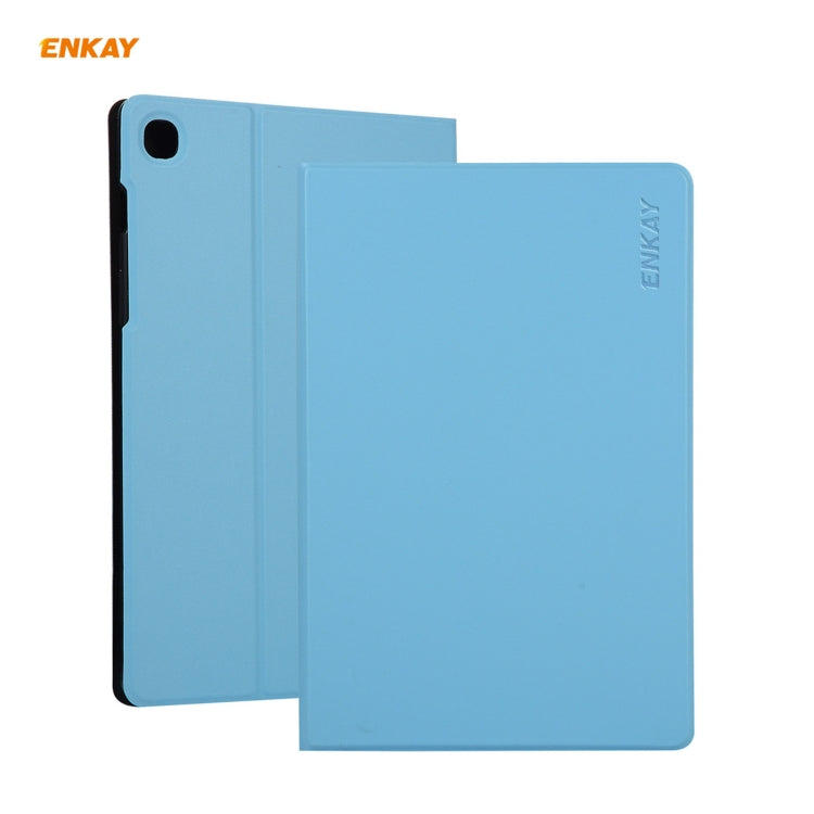 For Samsung Galaxy Tab A7 10.4 2020 T500 / T505 ENKAY Horizontal Flip PU Leather + TPU Smart Case with Holder & Sleep / Wake-up Function
