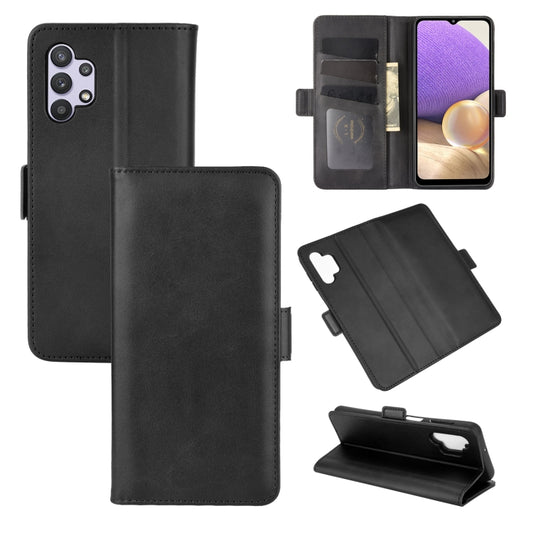 For Samsung Galaxy A32 5G Dual-side Magnetic Buckle Horizontal Flip Leather Case with Holder & Card Slots & Wallet