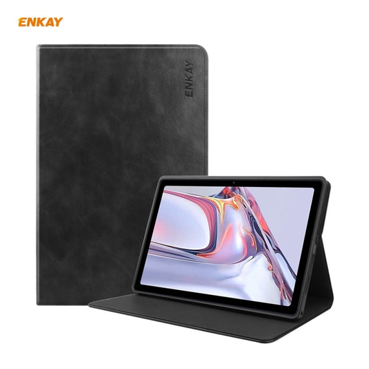 ENKAY ENK-8027 Texture Cow PU Leather + TPU Smart Case for Samsung Galaxy Tab A7 10.4 2020 T500 / T505