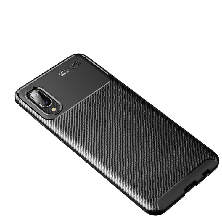 For Samsung Galaxy Xcover 5 Carbon Fiber Texture Shockproof TPU Case