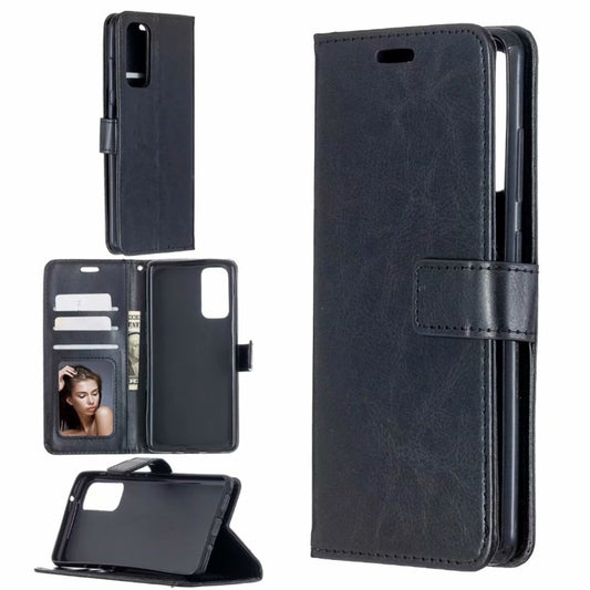 For Samsung Galaxy S21 Ultra Crazy Horse Texture Horizontal Flip Leather Case with Holder & Card Slots & Wallet & Photo Frame