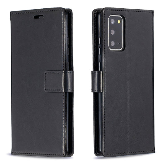 For Samsung Galaxy A72 5G / 4G Crazy Horse Texture Horizontal Flip Leather Case with Holder & Card Slots & Wallet & Photo Frame