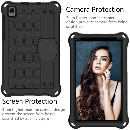 Honeycomb Design EVA + PC Material Four Corner Anti Falling Flat Protective Shell with Strap
