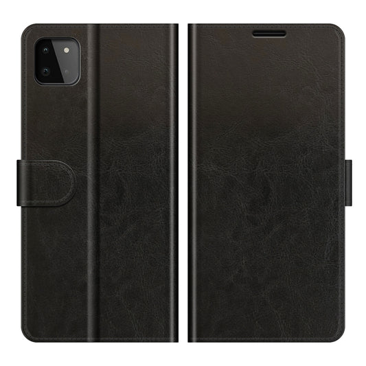 For Samsung Galaxy A22 5G R64 Texture Single Horizontal Flip Protective Case with Holder & Card Slots & Wallet& Photo Frame