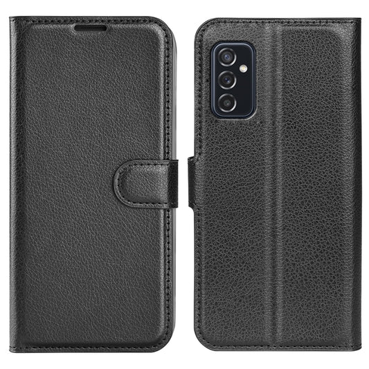 For Samsung Galaxy M52 5G Litchi Texture Horizontal Flip Protective Case with Holder & Card Slots & Wallet