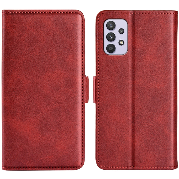 For Samsung Galaxy A53 5G Dual-side Magnetic Leather Case with Holder & Card Slots & Wallet