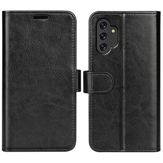 For Samsung Galaxy A13 4G R64 Texture Horizontal Flip Leather Case with Holder & Card Slots & Wallet & Photo Frame